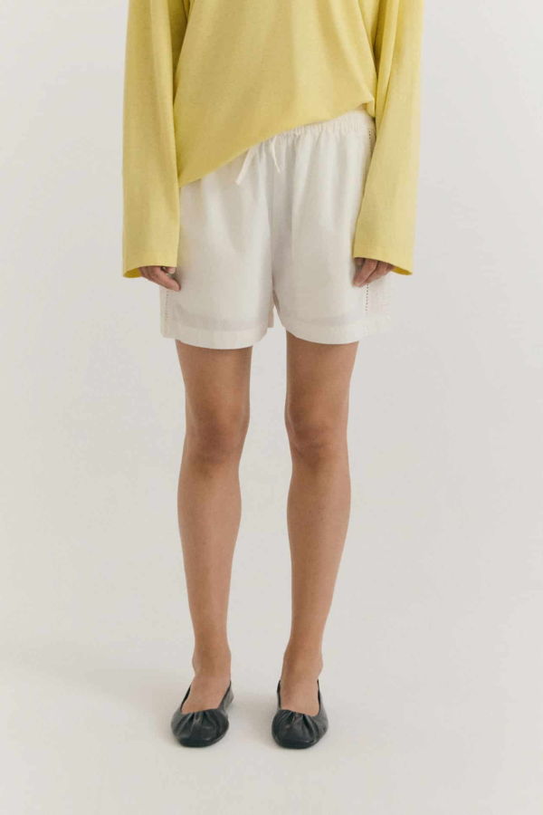 Thinking MU Geranio Shorts - White