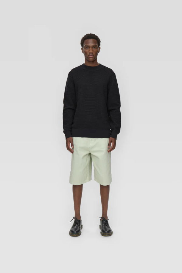 Minimum Joshua Relaxed Sweater - Black