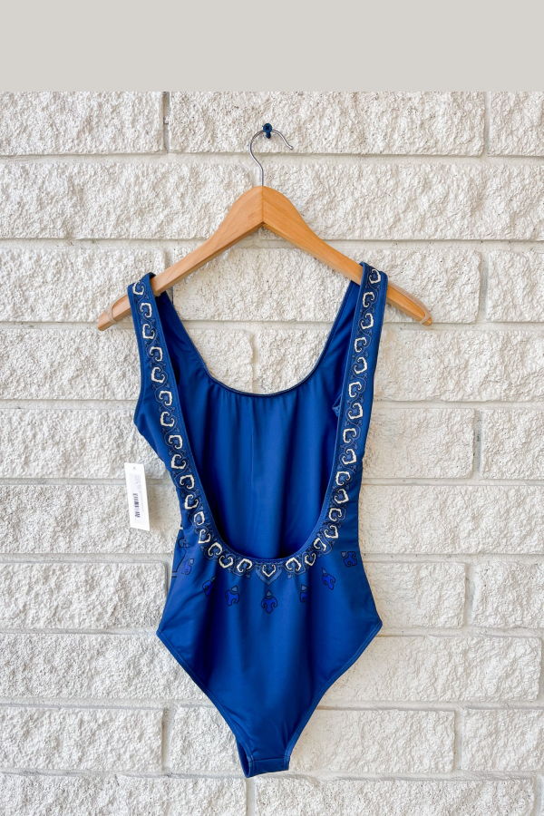 Sea NY Blaise One Piece Swimsuit - Navy