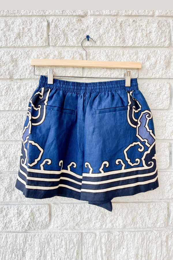 Sea NY Blaise Print Shorts - Navy
