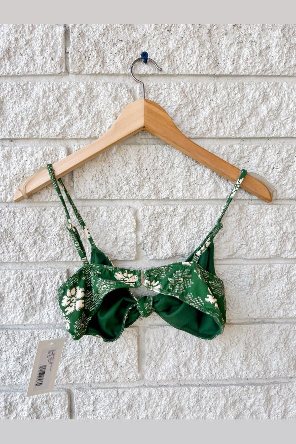 Sea NY Gloria Bikini Top - Green