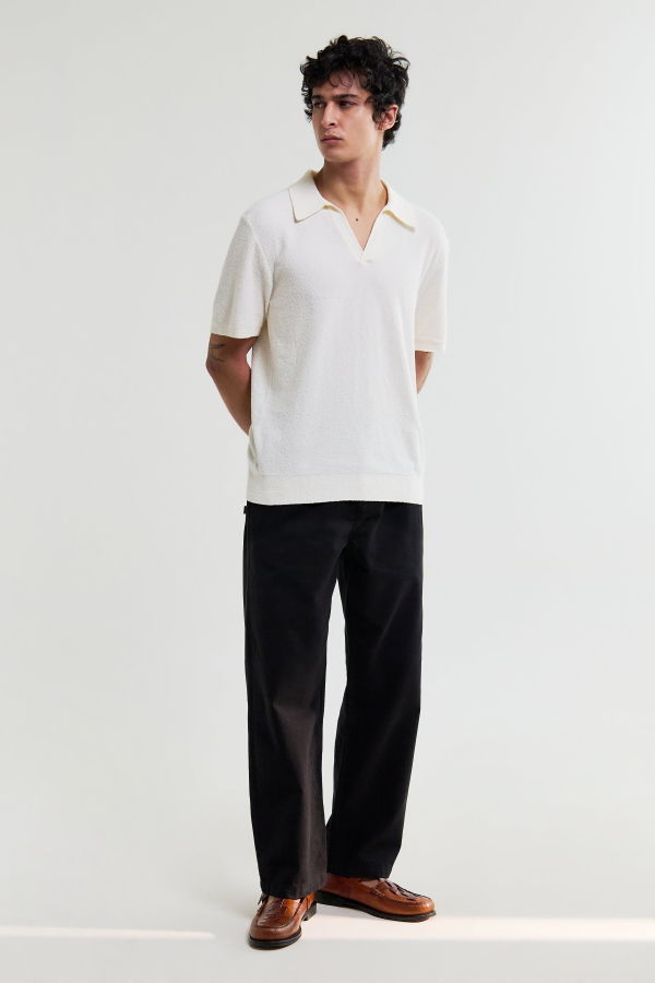 Wax London Siena Bouclé SS Polo Shirt
