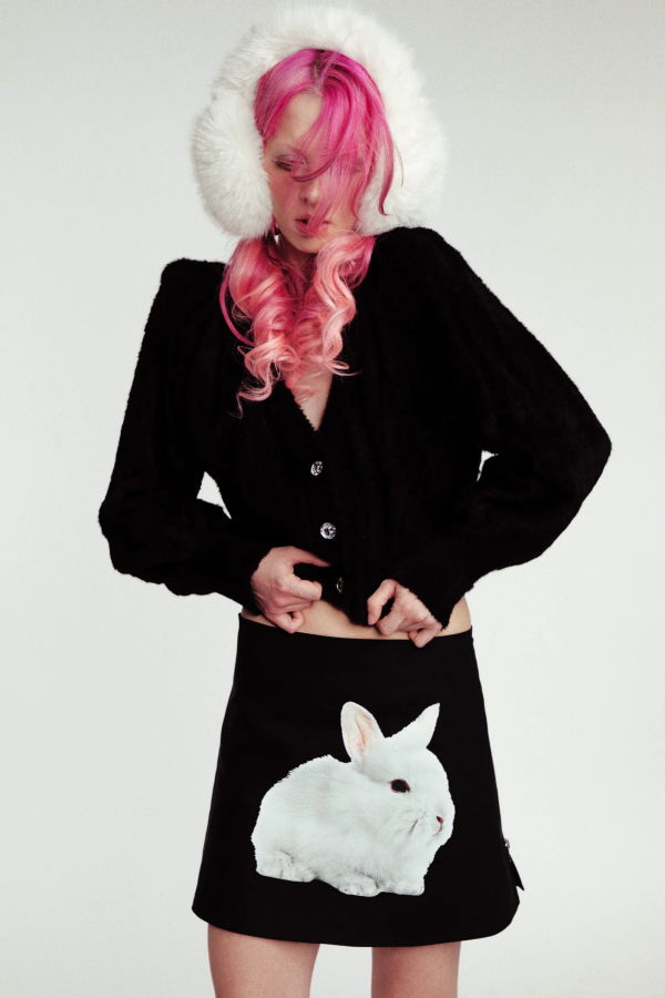 Tyler McGillivary Bunny Collector Mini Skirt