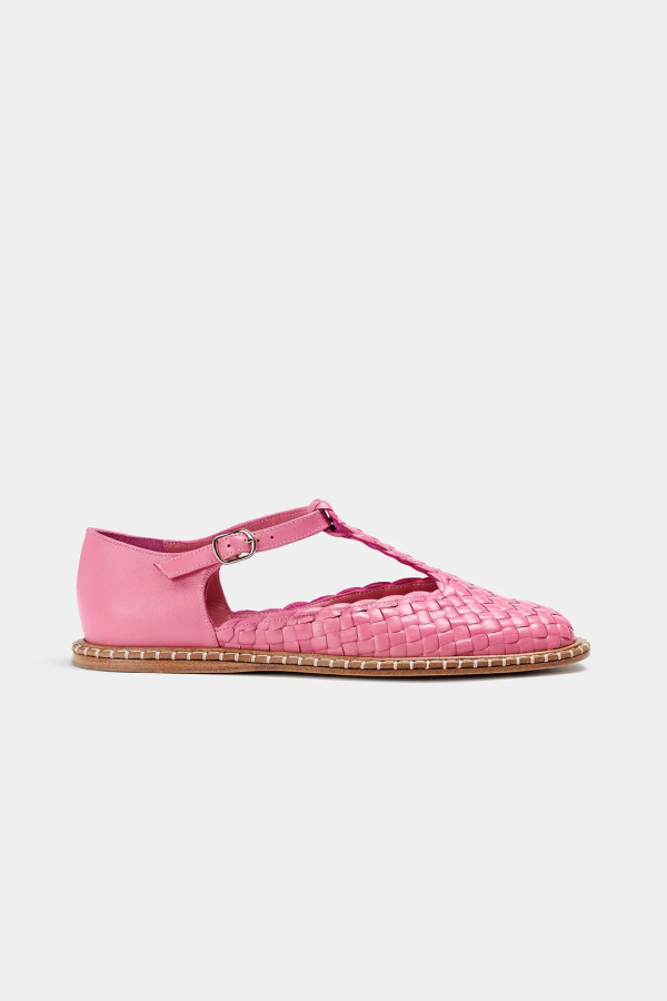 Naguisa Fragaria Rosa Ballerina Flats