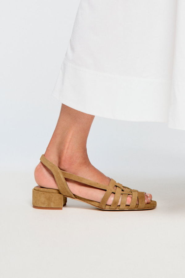 Naguisa Ima Sandals - Camel