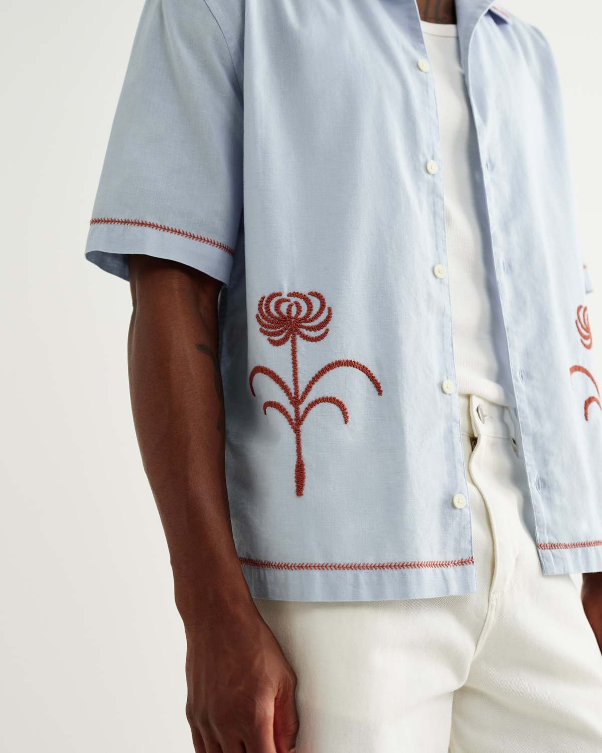 Wax London Keats Dahlia Short Sleeve Shirt - Image 3 of 6