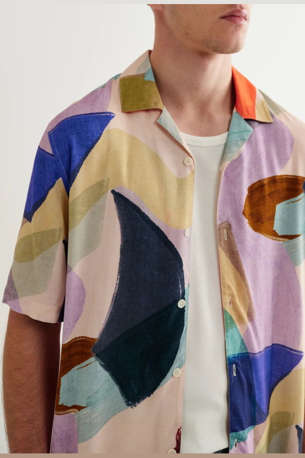 Wax London Painted Shapes Didcot Shirt