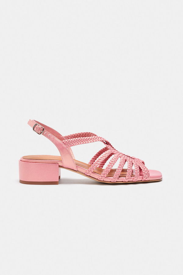Naguisa Raco Rosa Nacar Low Sandals
