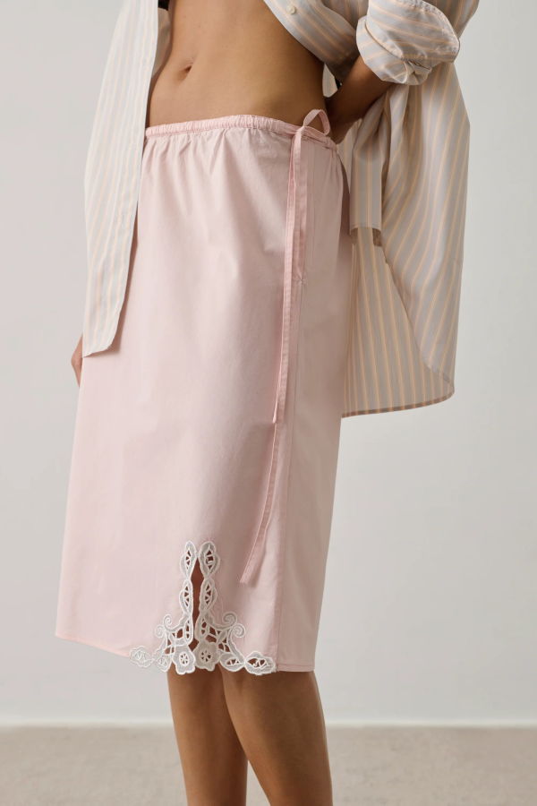 soeur Houna Skirt - Pale Rose
