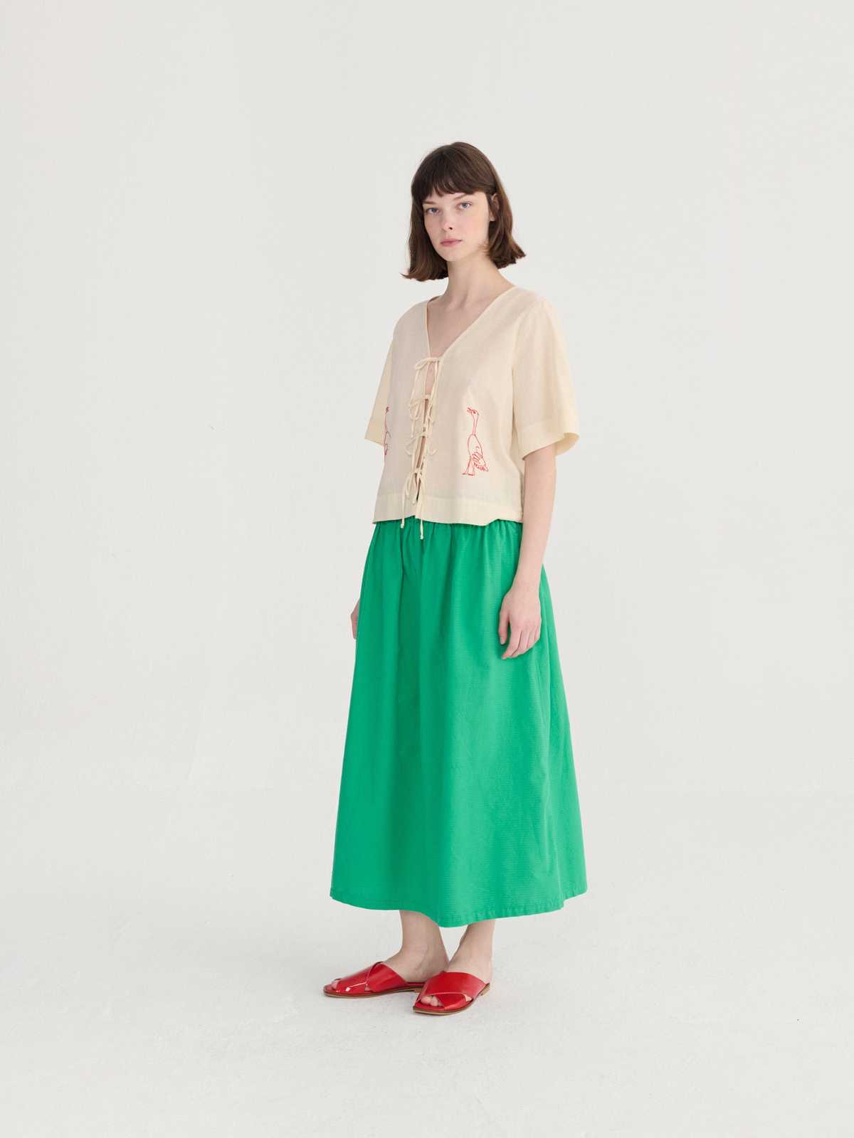 Bobo Choses Recycled Cotton Evas Skirt - Image 6 of 11