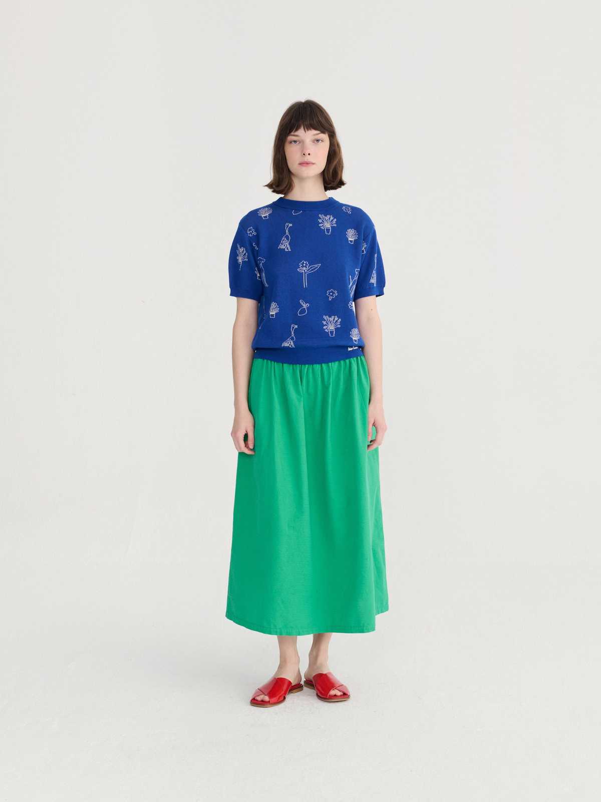 Bobo Choses Recycled Cotton Evas Skirt - Image 7 of 11