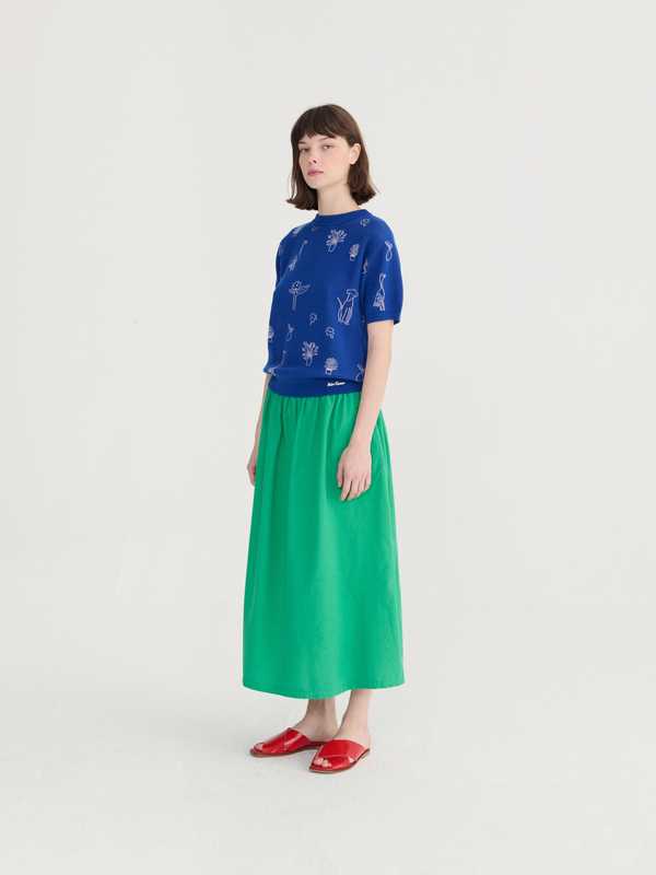 Bobo Choses Recycled Cotton Evas Skirt