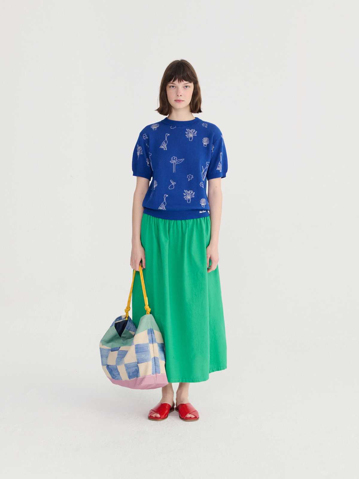 Bobo Choses Recycled Cotton Evas Skirt - Image 9 of 11