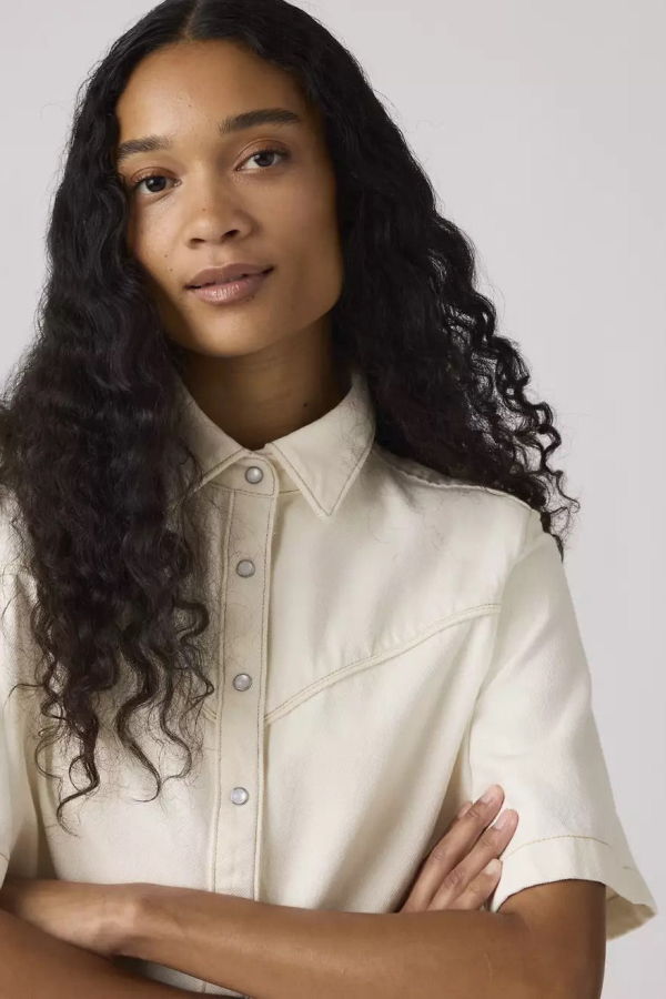 Levi's Logan Short Sleeve Denim Shirt - Truth Slip