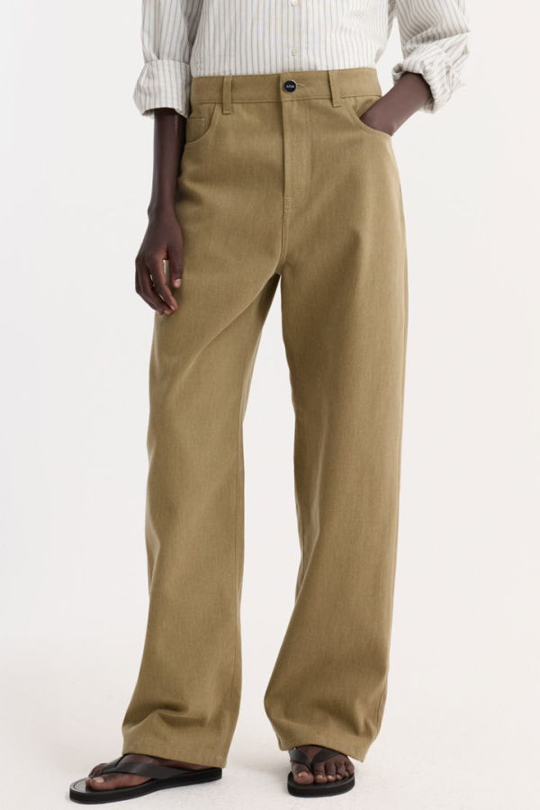 Rohe Baggy Fit Denim Trousers