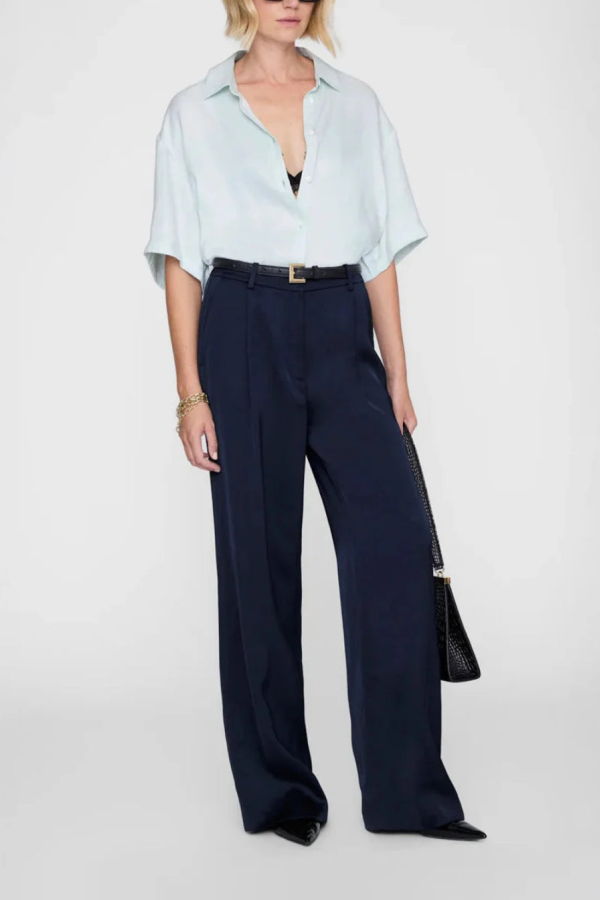 Anine Bing Coco Shirt - Spring Mint