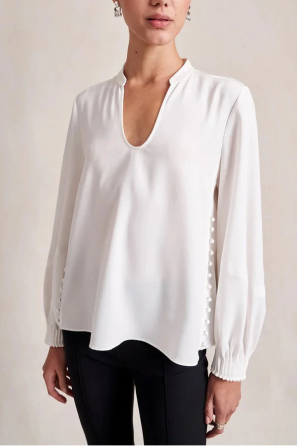 La Ligne Francine Top - White