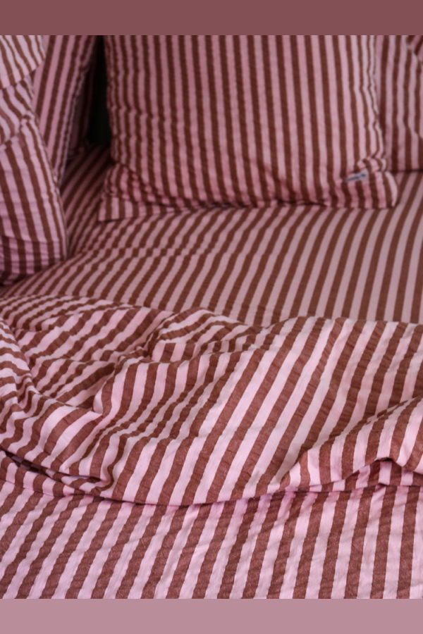 Mosey Me Sundae Seersucker Flat Sheet 