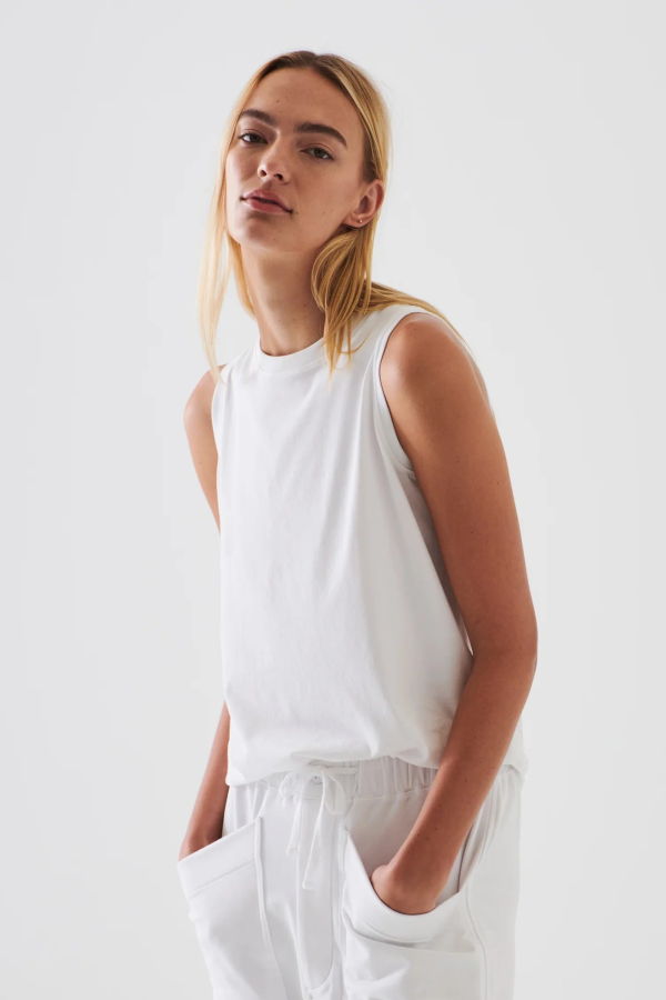 Patrick Assaraf Iconic Boyfriend Tank