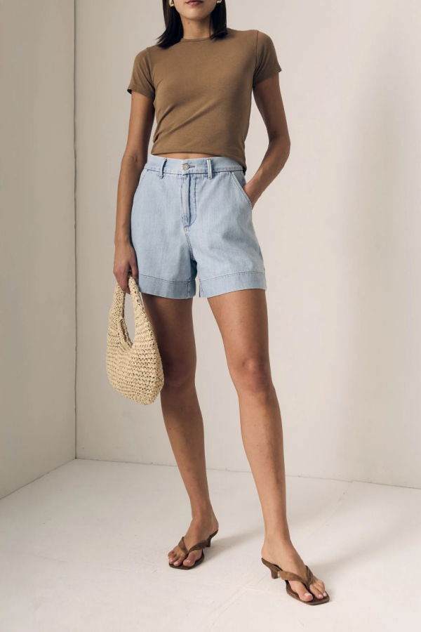 Le Jean Trouser Short Shorts