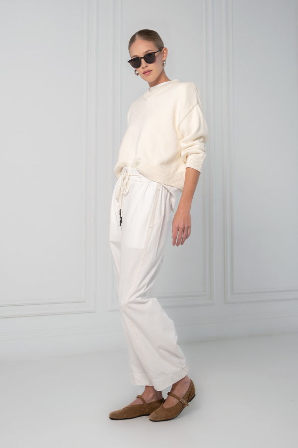 Parentezi Lexi Pant - White