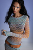 Anna Sui Ombre Space Dye Crochet Top - Thumbnail 10