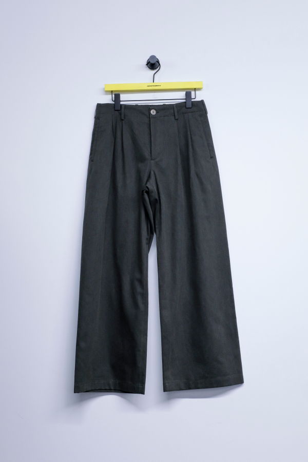 Our Legacy Antique Mudd Coated Sateen Cotton Bridge Chino