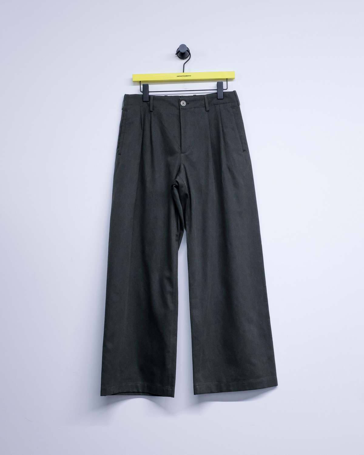 Our Legacy Antique Mudd Coated Sateen Cotton Bridge Chino - Image 1 of 2