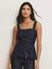 Veronica Beard Mirielle Eyelet Tank Top - Thumbnail 1