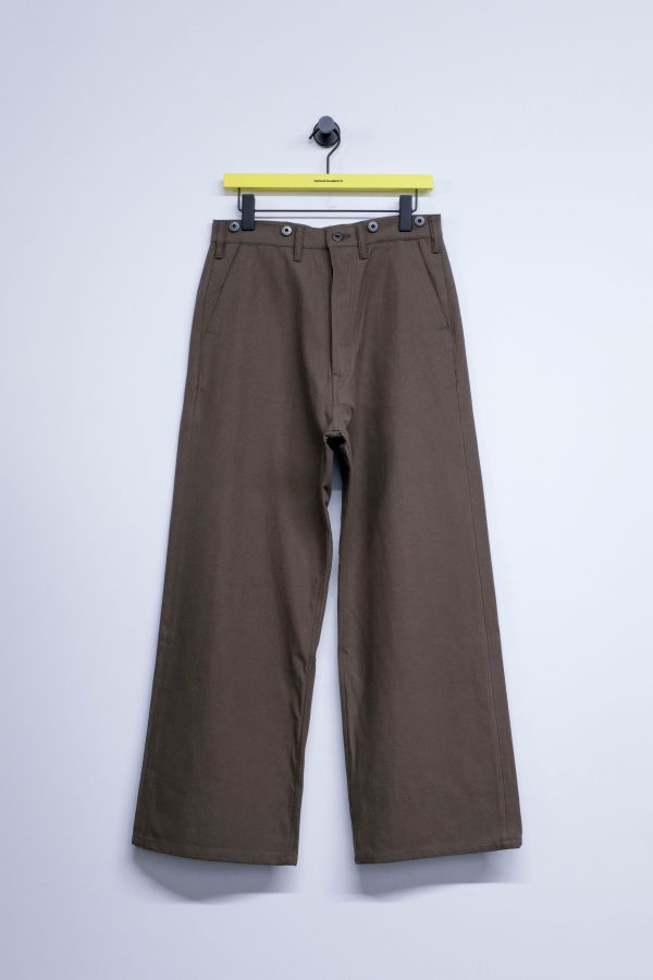 Taiga Takahashi LOT.204 Brown Cotton Engineer Trousers