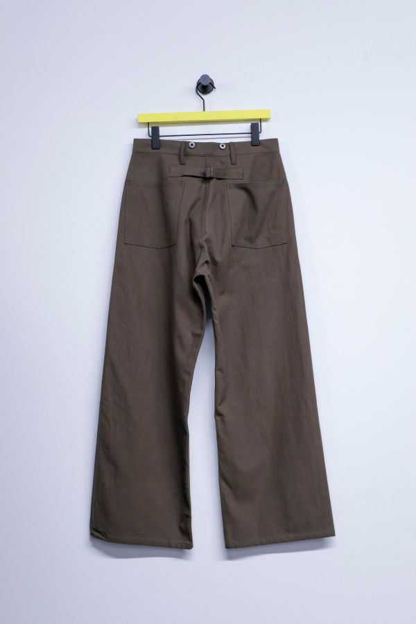 Taiga Takahashi LOT.204 Brown Cotton Engineer Trousers