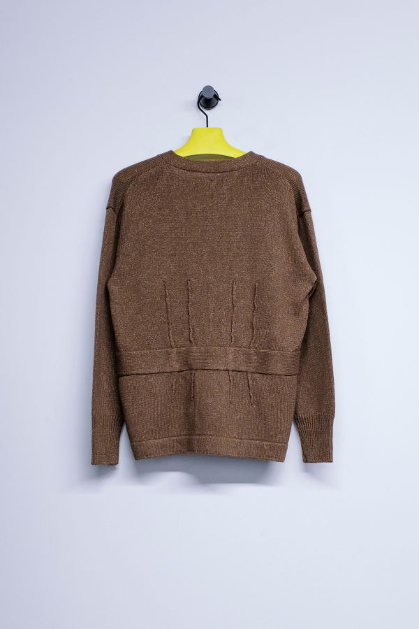 Taiga Takahashi LOT.530 Cotton Linen Zip-Up Cardigan