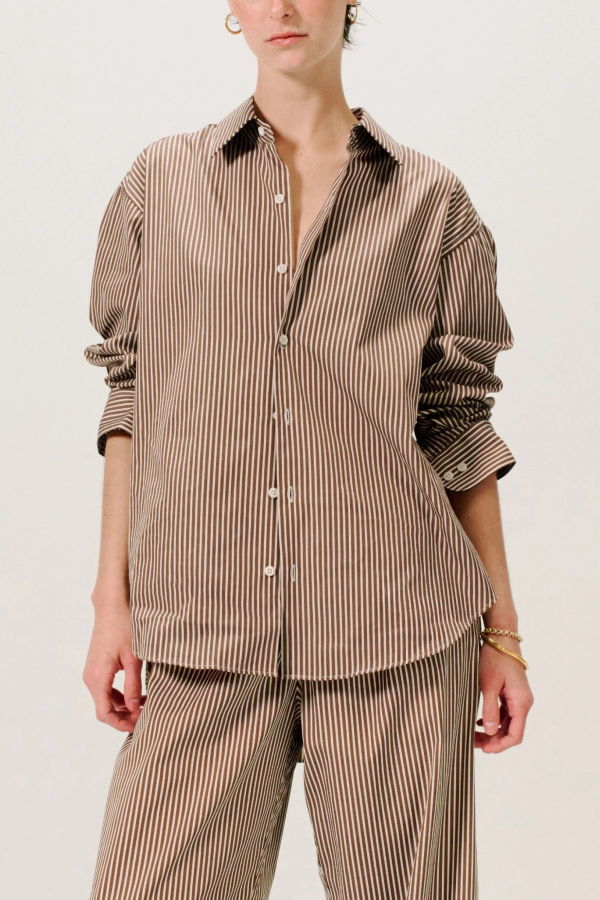 Comme Si La Shirt Classica in Cortado Stripe Shirt