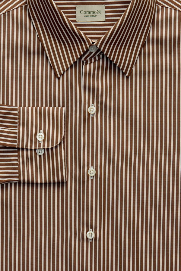 Comme Si La Shirt Classica in Cortado Stripe Shirt