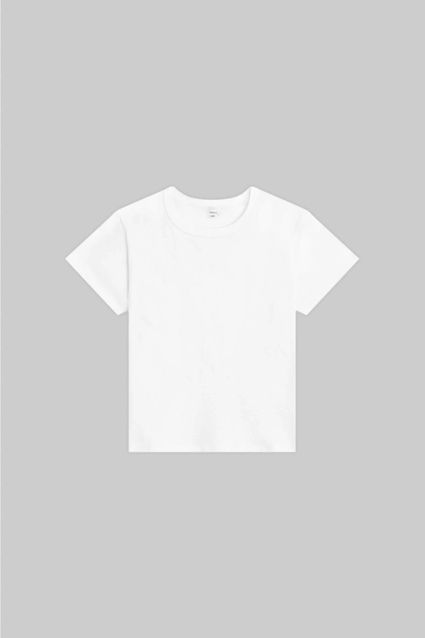 Leset Margo Short Sleeve Tee - White