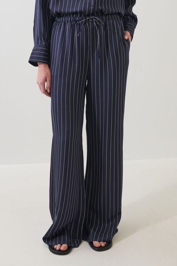Patrick Assaraf Silk Drawstring Pant