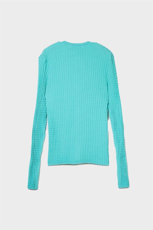 SAYAKA DAVIS NEW YORK Wavy Rib Cardigan