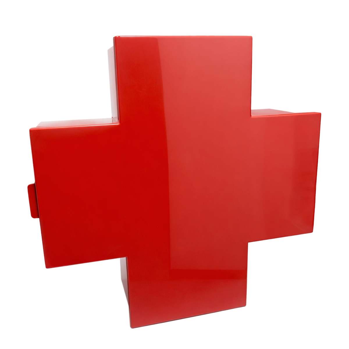 Thomas Eriksson for Cappellini (Italy) Cruciform Wall-Mounted Medicine Cabinet, Home Pharmacy, Early Production, Mid-1990s - Image 1 of 2