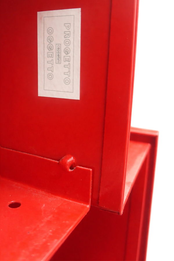 Thomas Eriksson for Cappellini (Italy) Cruciform Wall-Mounted Medicine Cabinet, Home Pharmacy, Early Production, Mid-1990s