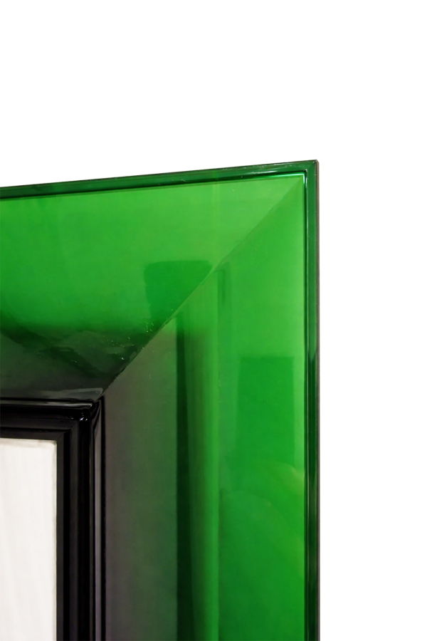 Philippe Starck × Kartell (Italy) François Ghost Mirror, Injection-Molded PMMA Frame with Silvered Glass