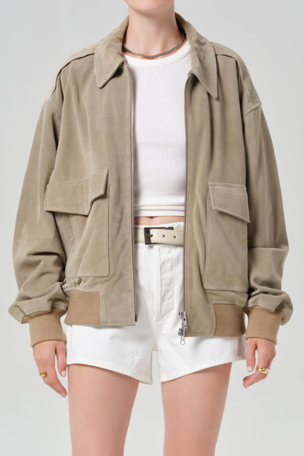 Citizens of Humanity Vivienne Suede Jacket