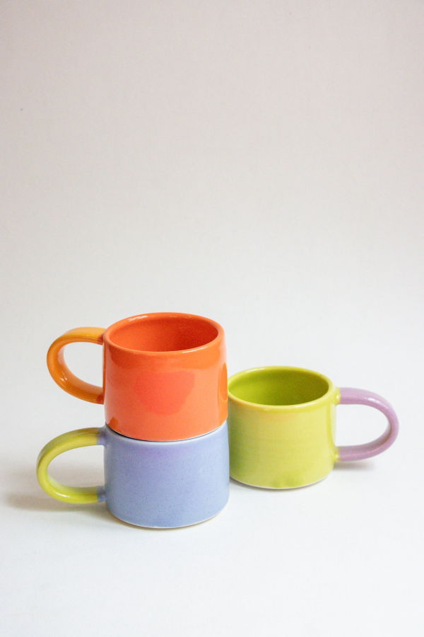 Objects and Feelings Colour Block Mug