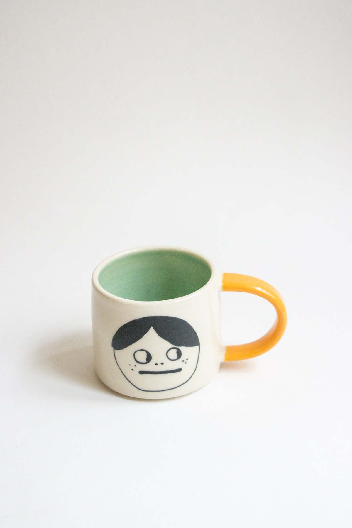 Objects and Feelings Doodle Face 03 Mug - Image 1 of 2