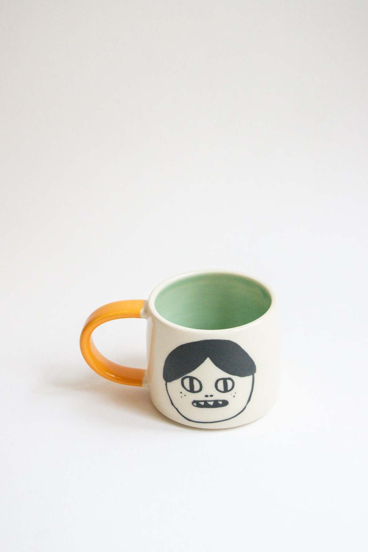 Objects and Feelings Doodle Face 03 Mug - Image 2 of 2