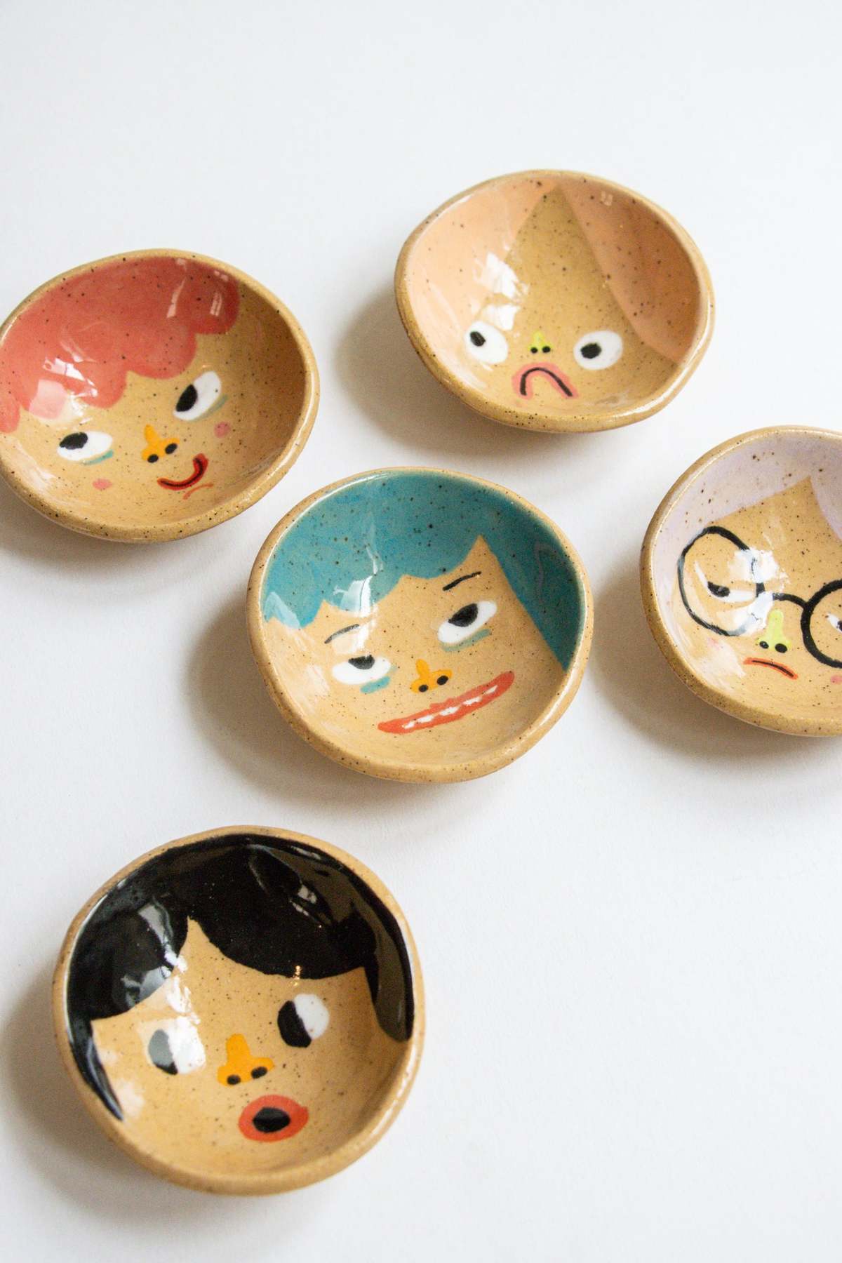 Objects and Feelings Face Trinket Dish - Image 1 of 10