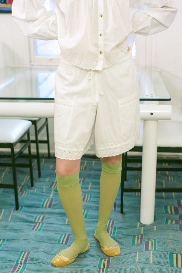 ciao lucia Neria Short - White