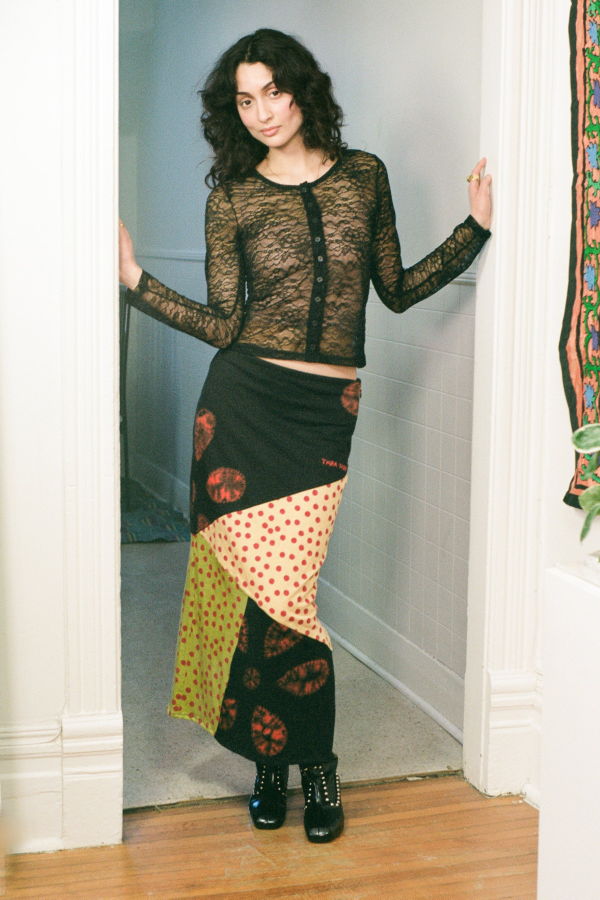 TIGRA TIGRA Patchwork Tigra Tshirt Skirt