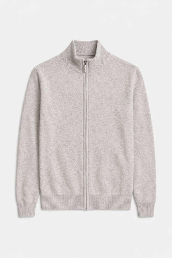 Blue&Cream Gio Cashmere Full Zip - Magneto