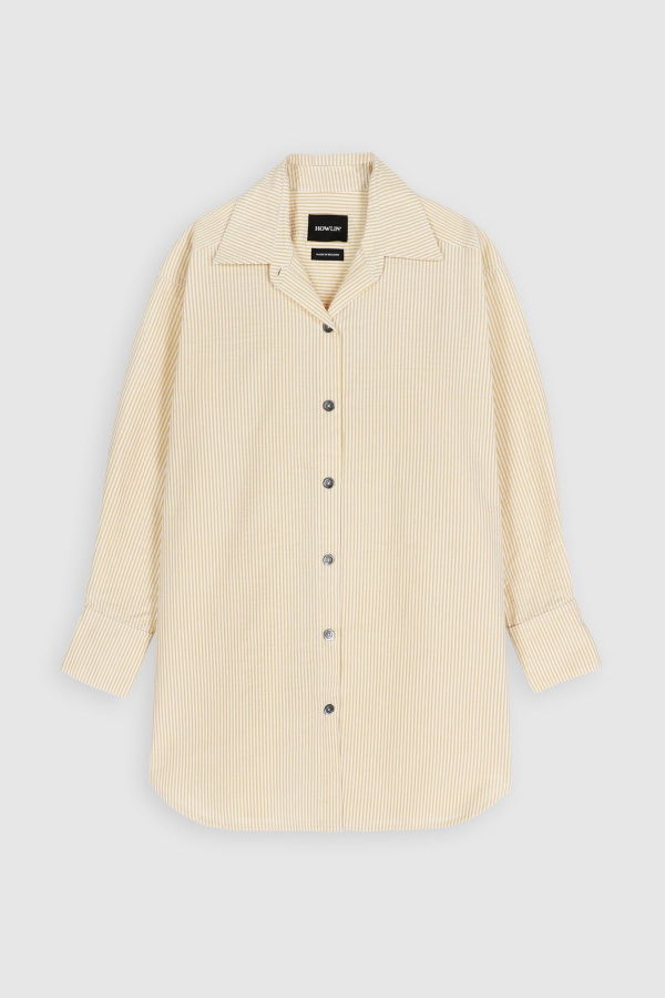 Howlin' Big Lovely Shirt - Seersucker Stripes