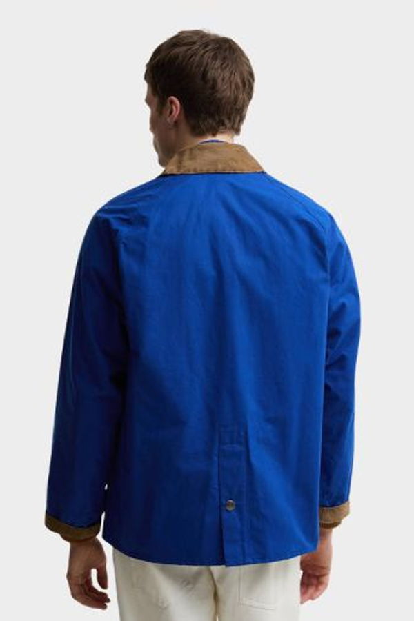 Barbour US Paul Smith Loves Barbour Sugarlump Bedale Casual Jacket - Royal Blue